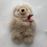【20cm】Baby Alpaca Teddy Bear- Beige / MUNAYQ