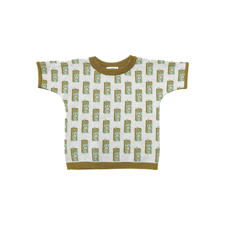 即納【2y, 4y, 6y】Juice Box Tee - Green Apple / MABLI