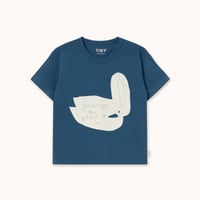 即納【Kids★2y, 3y, 4y, 6y, 8y, 10y】	 Swan Graphic Tee / TINYCOTTONS