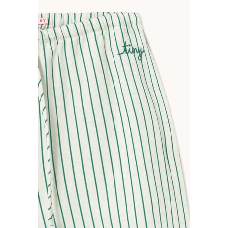 即納【Kids★2y, 3y, 4y, 6y, 8y, 10y】Emerald Stripes Pant / TINYCOTTONS