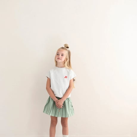 即納【2-3y, 3-4y, 4-5y, 5-6y】JOEY SLEEVELESS SWEATER -  GREY MELANGE / JENEST