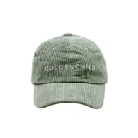 即納【onesize】Children's Corduroy Cap - Sage / Golden Child