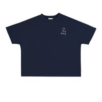 即納【2-3y, 3-4y, 4-5y, 5-6y】BEN OVERSIZED TSHIRT - NAVY BLUE / JENEST