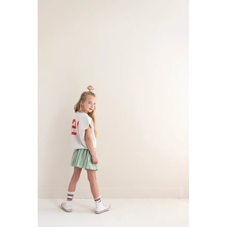即納【2-3y, 3-4y, 4-5y, 5-6y】JOEY SLEEVELESS SWEATER -  GREY MELANGE / JENEST