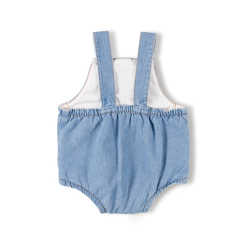 即納【74-86size】Baby Knot Salopette - Jeans / nix