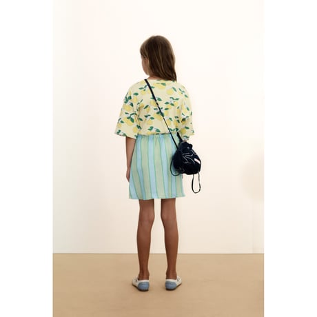 即納【Kids★2y, 3y, 4y, 6y, 8y, 10y】Retro Stripes Skirt / TINYCOTTONS