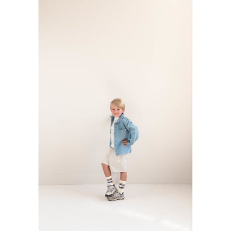 即納【2-3y, 3-4y, 4-5y, 5-6y】XAVI SHORTS - GREY MELANGE / JENEST