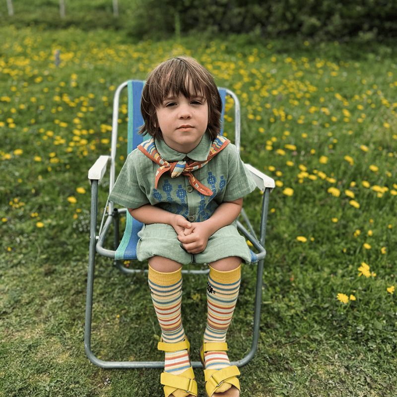 即納【2y, 4y 6y】FOLK OVERALLS - Laurel / MABLI | c