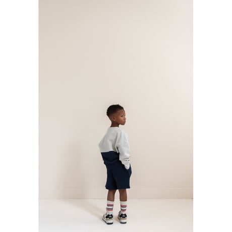 即納【2-3y, 3-4y, 4-5y, 5-6y】XAVI SHORTS - NAVY BLUE / JENEST