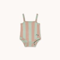 即納【Baby★12m, 18m】Stripes Towel Sleeveless Body / TINYCOTTONS
