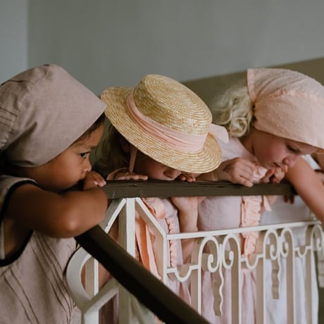 【即納】Rose - CLASSIC CANOTIER HAT / FROU FROU