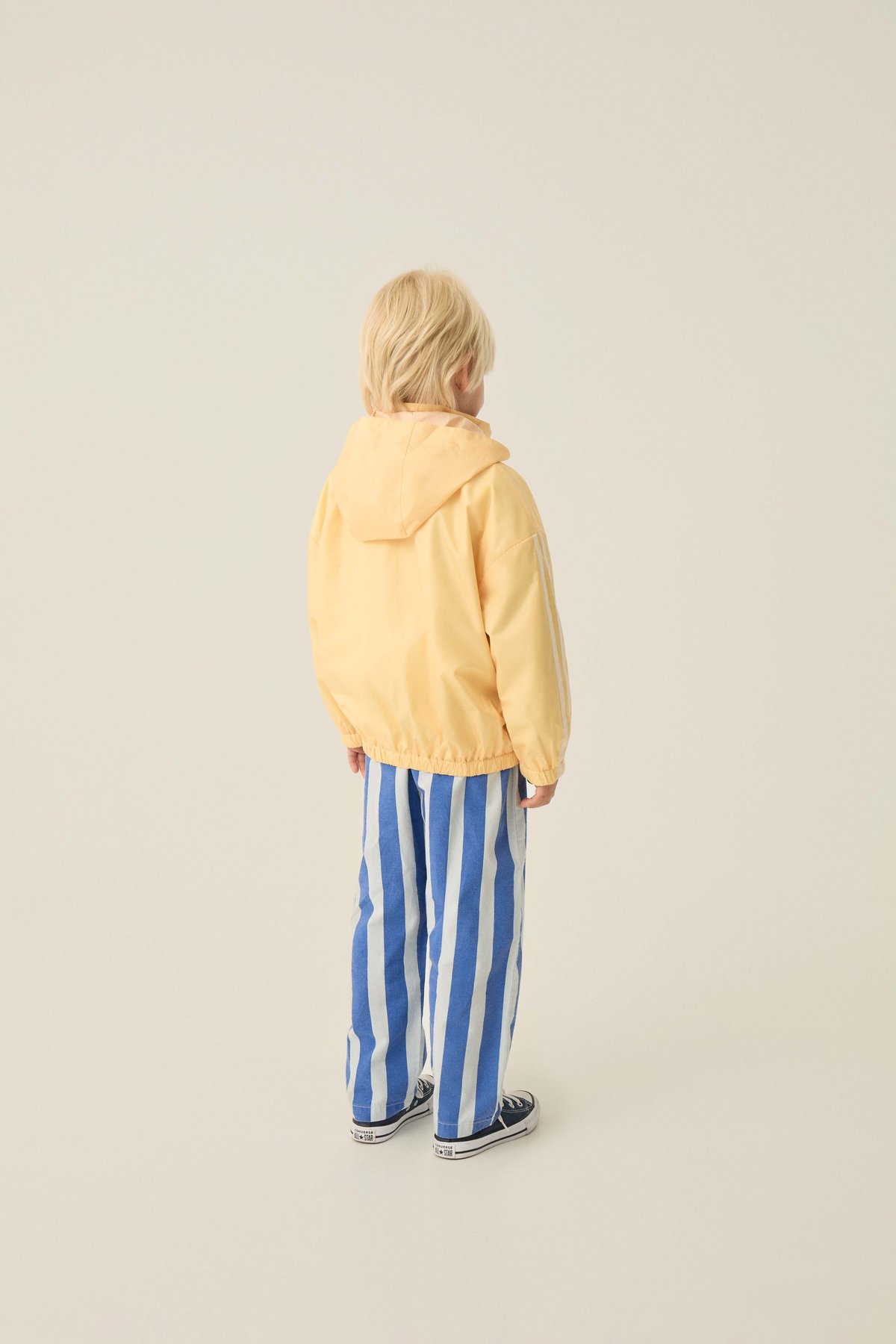 即納【2y, 3y, 4y, 5-6y, 7-8y】Yellow Color Block Ja