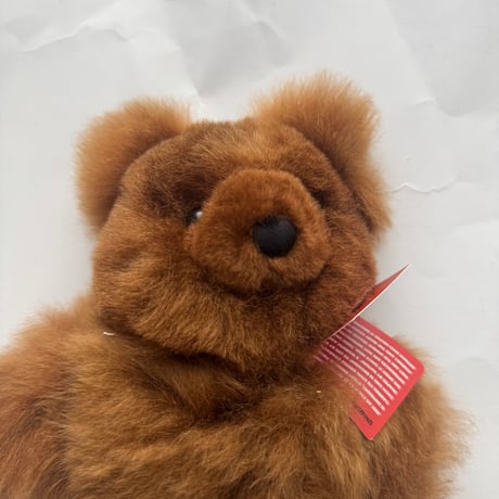 【20cm】Baby Alpaca Teddy Bear- Camel / MUNAYQ