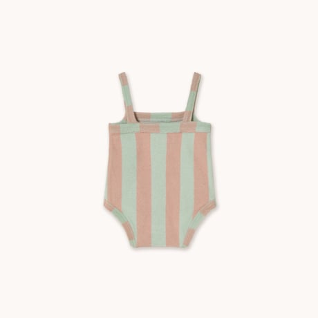 即納【Baby★12m, 18m】Stripes Towel Sleeveless Body / TINYCOTTONS