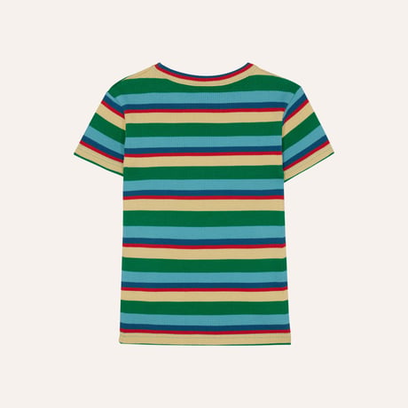 即納【2y, 3y, 4y, 5-6y, 7-8y】Multicolor Striped Tshirt / the campamento