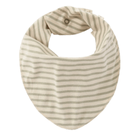 即納【onesize】Baby Bib. - Sage Stripes / susukoshi