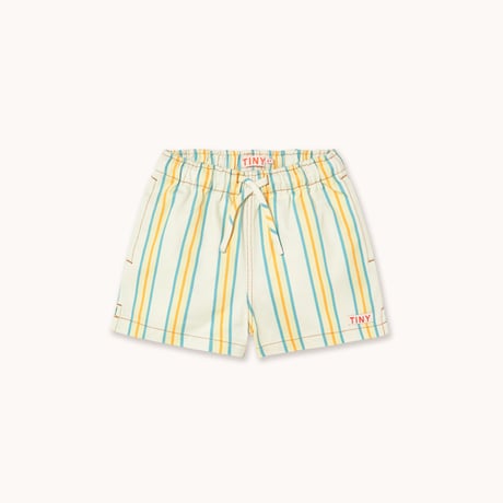 即納【Kids★2y, 3y, 4y, 6y, 8y, 10y】Multicolor Stripes Shorts / TINYCOTTONS