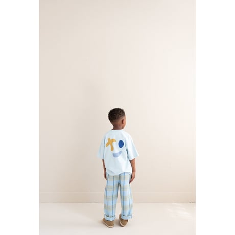 即納【2-3y, 3-4y, 4-5y, 5-6y, 6-7y】MASE T-SHIRT - WATER BLUE / JENEST