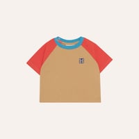 即納【BABY★9-12m, 12-18m, 18-24m】Yellow Color Block Jacket / the campamento