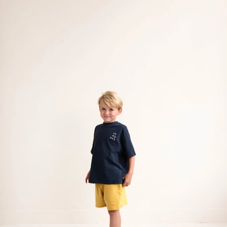 即納【2-3y, 3-4y, 4-5y, 5-6y】BEN OVERSIZED TSHIRT - NAVY BLUE / JENEST