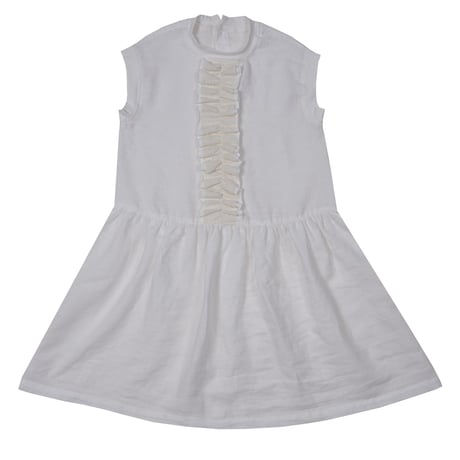 即納【2y, 4y, 6y, 8y】DRESS SARA - off white / FROU FROU