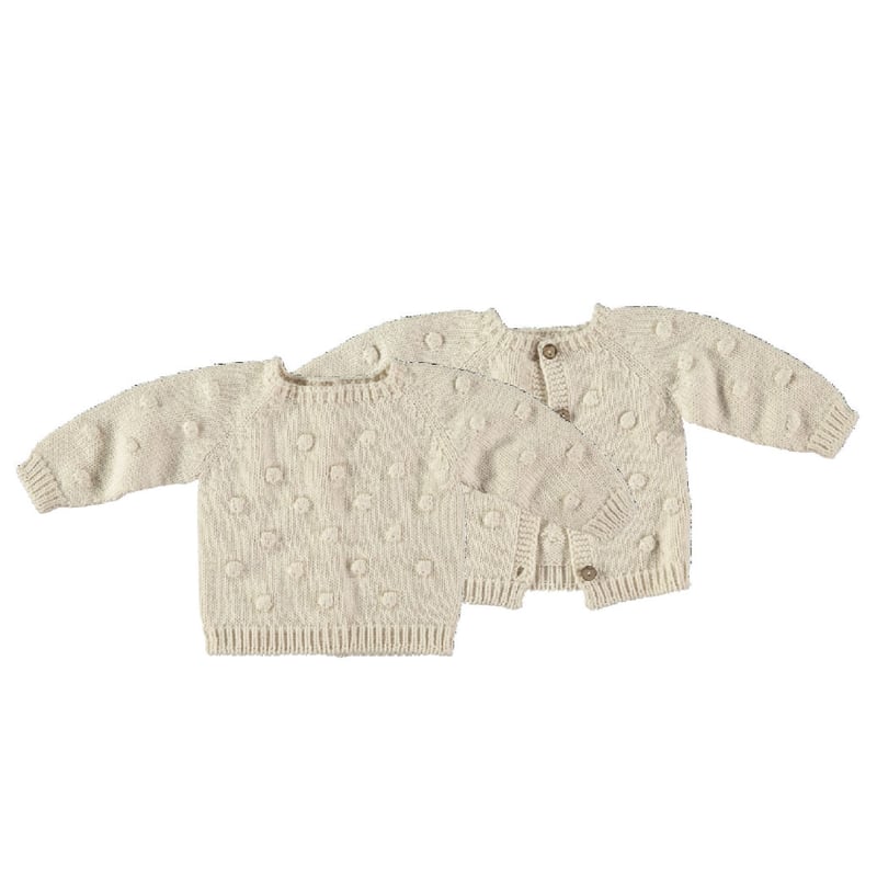 Baby＆Kids 3-12m, 2y】Lenny - Chickpea Knit Swea...