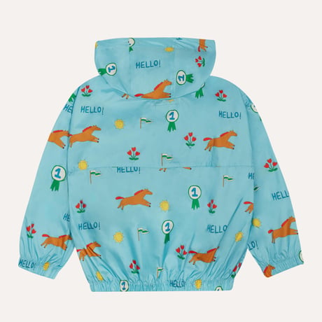 即納【2y, 3y, 4y, 5-6y】Horses Allover Windbreaker / the campamento