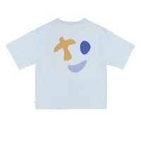即納【2-3y, 3-4y, 4-5y, 5-6y, 6-7y】MASE T-SHIRT - WATER BLUE / JENEST