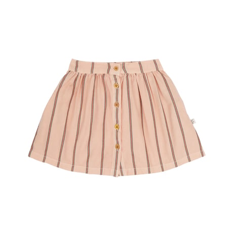 即納【2-3y, 3-4y, 4-5y, 5-6y】SASHA SKIRT - PEACH ROSE STRIPE / JENEST