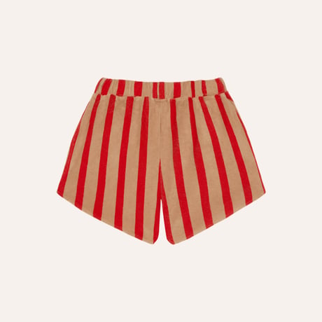 即納【2y, 3y, 4y, 5-6y, 7-8y】Red Stripes Shorts / the campamento