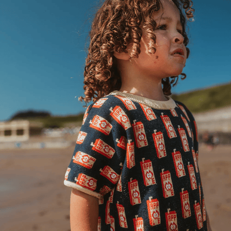 即納【2y, 4y, 6y】Juice Box Tee - Red Apple / MABLI