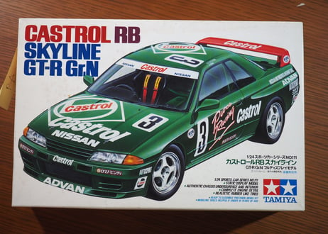 タミヤ	カストロールRBスカイラインGT-R Gr.N	スポーツカーシリーズ111	1/24