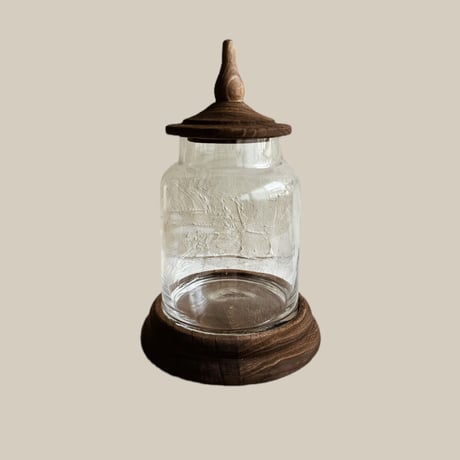 Jar / Woodフタ付き
