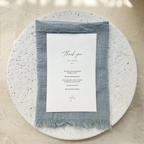 Table napkin - Blue