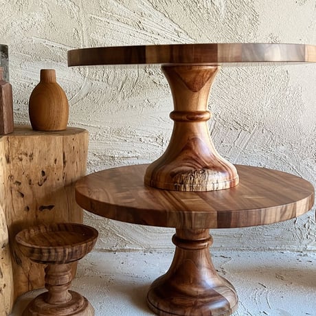 Wood  compote 24.5cm