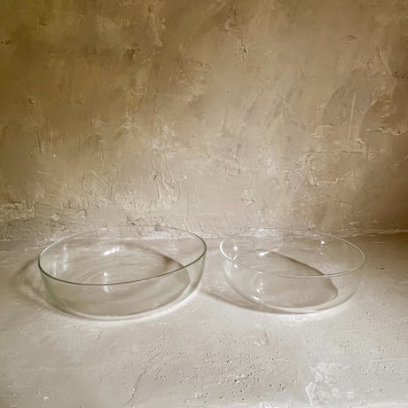 Glass Salad Bowl  L