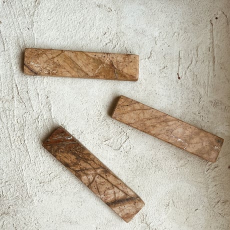 Cutlery Rest 11cm / Marble Brown