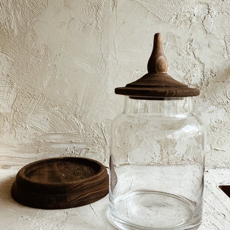Jar / Woodフタ付き