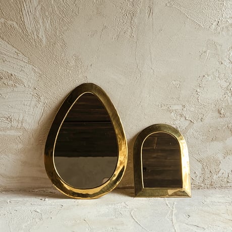 EGG Mirror / Brass