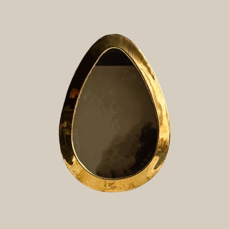 EGG Mirror / Brass
