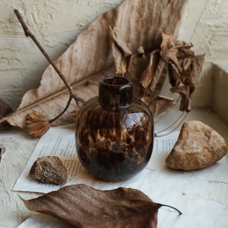 Leopard Flower Vase