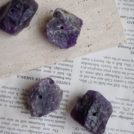 Stone Insence Holder / Amethyst
