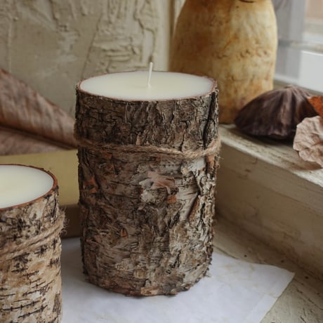 Birch Wood Candle