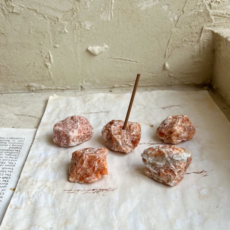 Stone Insence Holder / Sunstone