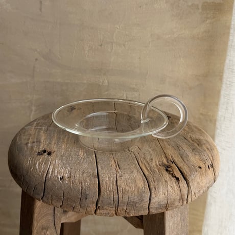 Glass Candle Holder