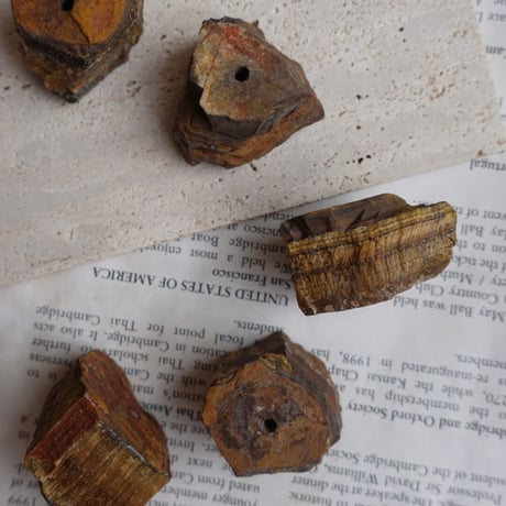 Stone Insence Holder / Tigereye