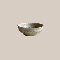 尾形アツシ / ヒビ粉引き  取り鉢 ・丸鉢
