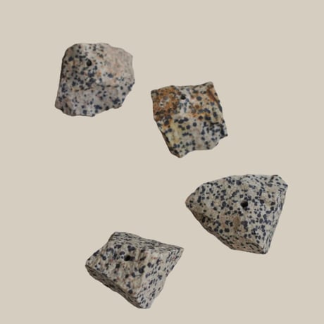 Stone Insence Holder / Dalmatian Jasper