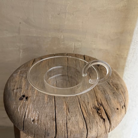 Glass Candle Holder
