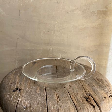 Glass Candle Holder